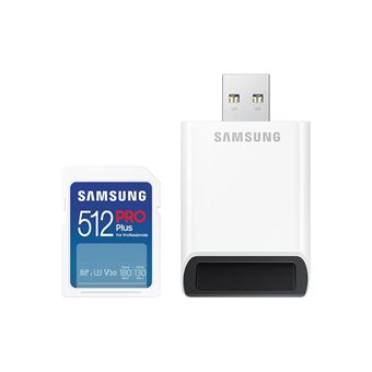 Cartão de Memória Samsung PRO Plus MB-SD512SB/WW | Branco - 1