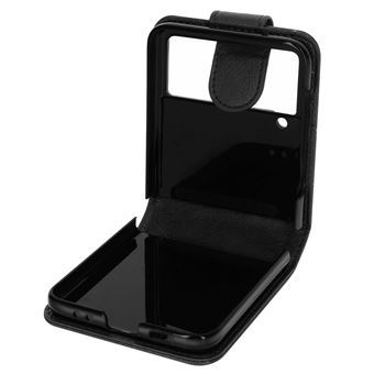 Capa Fólio Avizar para Samsung Galaxy Z Flip 4 Aba com função de suporte - Preto - 1