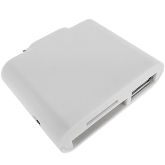 Adaptador BeMatik para iPad/Periféricos USB e Leitor de Cartão de Memória Apple 30Pin