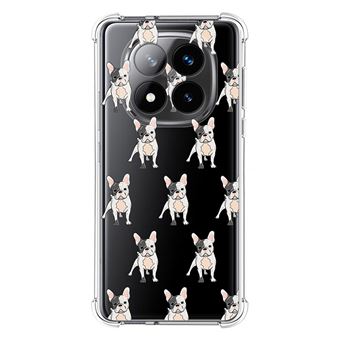 Capa TUMUNDOSMARTPHONE de silicone à prova de choque para Xiaomi Redmi Note 14 Pro+ Plus 5G Design de cães 12 desenhos - 1