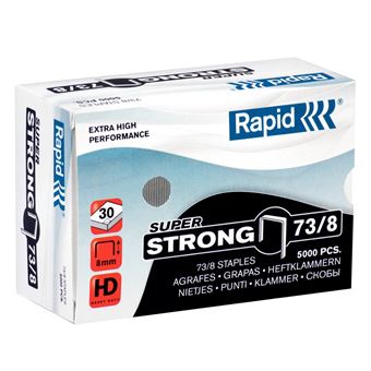 Pacote de Agrafos Rapid 73/8 | Aço inoxidável - 1
