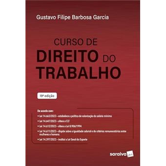 Curso De Direito Do Trabalho - 1