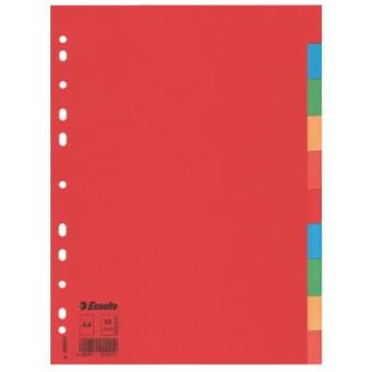Esselte Multicoloured Card Dividers - 1