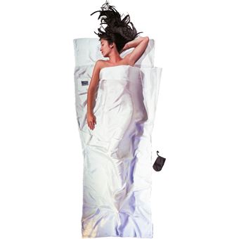 Saco de dormir Cocoon TravelSheet Silk | Branco - 1