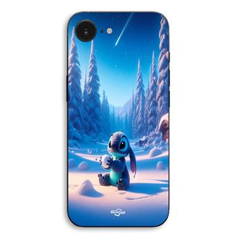 Capa Maniacase para Iphone 17 Stitch Fofo Neve Estrelada 3D - 1