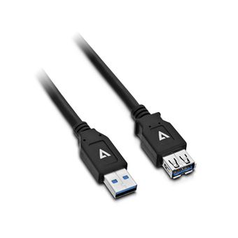 Cabo Usb V7 V7U3.0EXT-2M-BLK-1E | Preto - 1