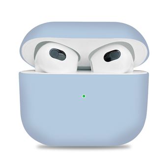 Capa Silicone Azul Claro Separável para AirPods 3 - 1