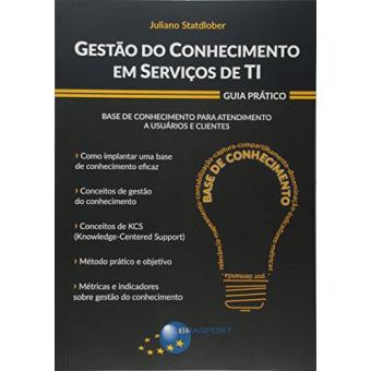 Gestão do Conhecimento em Serviços de TI. Guia Prático - 1