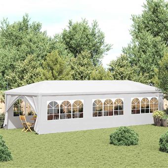 Tenda para Festas vidaXL | 3x9 m | Branco - 1