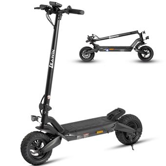 Trotinete Elétrica Leawin T8 | Bateria de 48V 15Ah | 10" | dobrável | velocidade máxima de 20 km/h | preta - 1