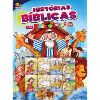 Histórias Bíblicas Com Jogo Da Memória - 1