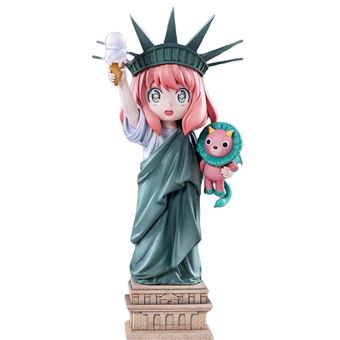 Figura SZSMART ANY0 estátua da Liberdade Anya Forger de SPY×FAMILY | 19cm - 1