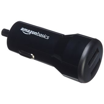 carregador de dispositivos móveis AmazonBasics CLA-2U5480_BLACK  Automático Preto - 1