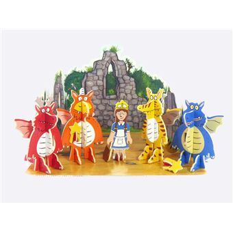 Kit Jogo de Construção 3D PlayPress | Zog & Amiguinhos - 1