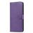 Capa PU suporte magnético destacável 2 em 1 roxo para Samsung Galaxy A50/A30/A20_1