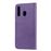 Capa PU suporte magnético destacável 2 em 1 roxo para Samsung Galaxy A50/A30/A20_2