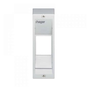 Quadro Gamma HAGER 1F 2 módulos - 1