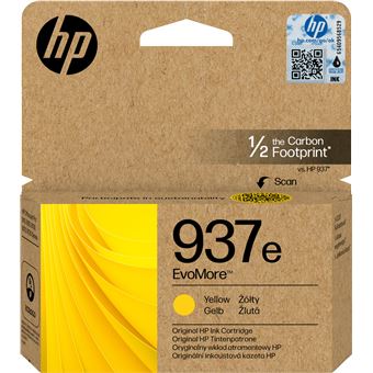 Tinteiro hp 937e evomore amarelo - 1