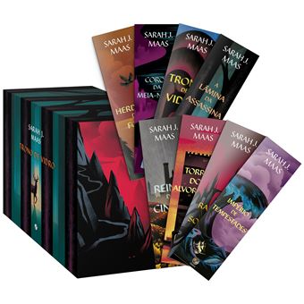 Box Trono De Vidro - Novas Capas - 1