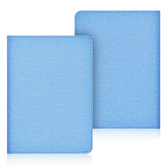 Capa FLOODKING para Amazon Kindle 11th Gen 2022 | Tecido | Suporte | Íman | Bolsa para Cartões | Azul Céu - 1