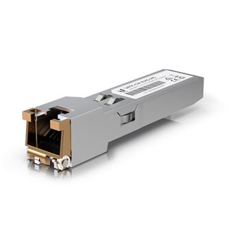 Módulo de Transcetor de Rede Ubiquiti UACC-CM-RJ45-MG | Cor do cobre, Aço inoxidável - 1