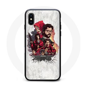 Capa Maniacase para Iphone XS Max Series Máscara La Casa de Papel - 1