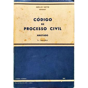 Código de processo civil, anotado. [4.ª edição] - 1