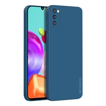 Capa Silicone flexível, à Prova de Choque Azul para Samsung Galaxy A41 (Global Version) - 1