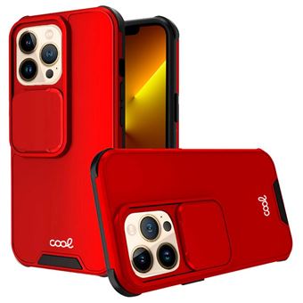Capa COOL para iPhone 13 Pro Max Hard Câmara - Vermelho - 1