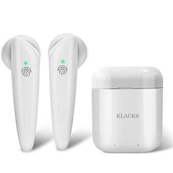 Auriculares Bluetooth Klack Inalambrico para uso Professional V5.0 Realtek Universal