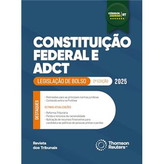 Códigos Essenciais - Constituição Federal E Adct - 1