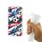 Capa Tpu Hapdey para Samsung Galaxy A40 2019 | Design Padrão de Esportes com Bolas de Futebol - Transparente_3