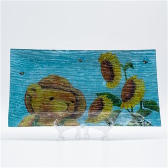 Travessa Urso com Flores Presentear - 1