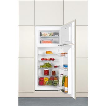 Frigorífico com Congelador Encastrável Amica EDTS 372 901 | 122,1x54x54 cm | 170 L | E | Branco - 1