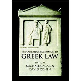 The Cambridge Companion To Ancient Greek Law - 1
