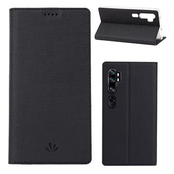 Capa Magunivers | PU + TPU com suporte e suporte de cartão Preto para Xiaomi Mi CC9 Pro/Note 10/Note 10 Pro