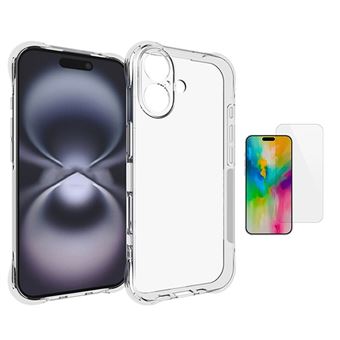 Kit Capa Superprotect Anti-Shock + Película de Vidro Clearglass PHONECARE para Apple iPhone 17 | Transparente - 1