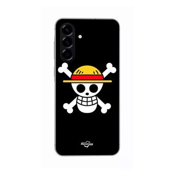 Capa Maniacase para Samsung Galaxy A36 | One Piece Pirate Rap Flag e Straw Hat - 1