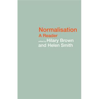 Normalisation - A Reader for the Nineties - Paperback - 1992 - 1