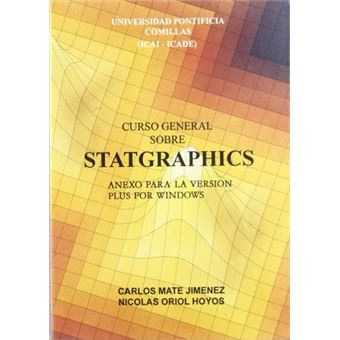 Anexo para versión Plus for Windows. Curso gral. sobre Statgraphics. - 1