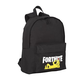 Mochila Americana DAM Fortnite Crazy Banana com Compartimento para Portátil |  31x13,5x40 cm - 1