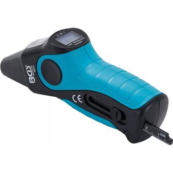 Chave de Fenda e Chave de Impacto Elétricas BGS technic Digital Tyre Pressure Gauge & Tyre Depth Gauge - 1