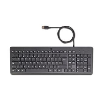 Teclado com Fios HP Teclado com fios 150 | Idioma: Inglês | Preto - 1