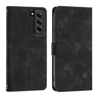 Capa ZURSANA para Samsung Galaxy S21 FE 5G | Flip | Couro PU | À Prova de Choque | Suporte Dobrável | Fecho Magnético | Preto - 1