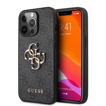 Capa Traseira Guess Hard para iPhone 13 Pro | Cinza - 1