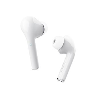 Auriculares Bluetooth Trust Nika | Branco - 1