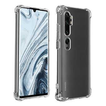 Capa Protetora Avizar para Xiaomi Mi Note 10 / Note 10 Pro | Silicone | Gel | Bumper | Resistente - Transparente