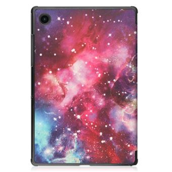 Capa Pu + Tpu magunivers Três Dobras com Função Auto Wake/Sleep Nebulosa para Samsung Galaxy Tab A8 10.5 (2021) Sm-X205/Sm-X200 - 1
