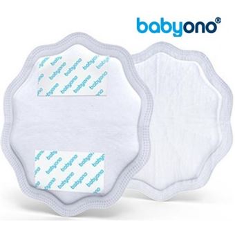 Discos de Amamentação Baby Ono | Natural Nursing 24Pcs, Branco - 1