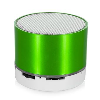 Coluna DAM Viancos | 3W | Bluetooth 30 | Luz LED | Mãos-livres e Rádio FM - Verde - 1